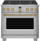 Café™ 36" Smart All-Gas Commercial-Style Range with 6 Burners (Natural Gas)