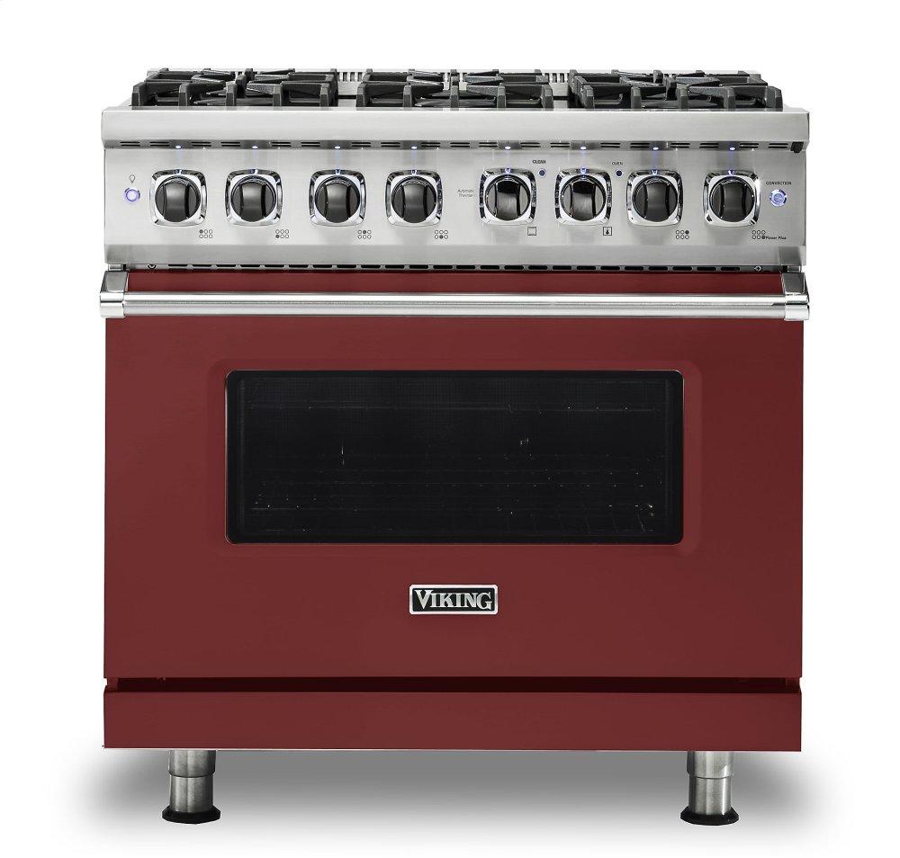 36" Dual Fuel Range - VDR536 Viking 5 Series