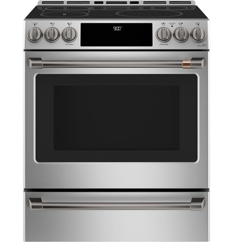 Café™ 30" Smart Slide-In, Front-Control, Induction and Convection Range with In-Oven Camera