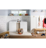 GE® 6.2 cu. ft. Capacity&#x00A0;Electric Dryer with Up To 120 ft. Venting and Shallow Depth&#x200B;