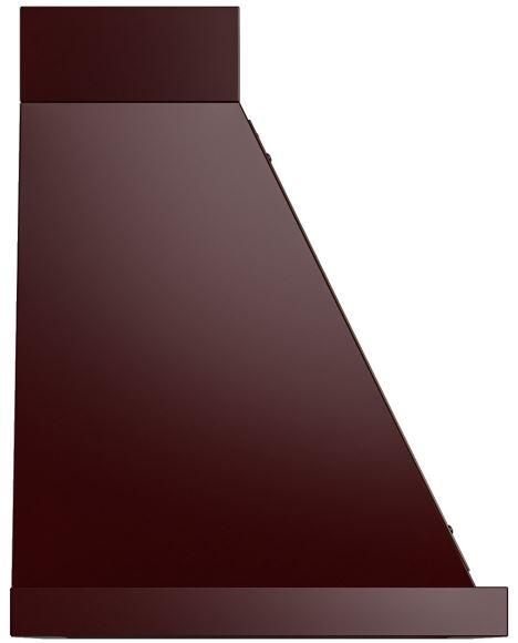 Nostalgie 30 Inch Burgundy Wall Mount Convertible Range Hood