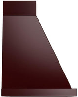 Nostalgie 30 Inch Burgundy Wall Mount Convertible Range Hood