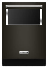 44 dBA Dishwasher with Window and Lighted Interior - Black Stainless Steel with PrintShield™ Finish