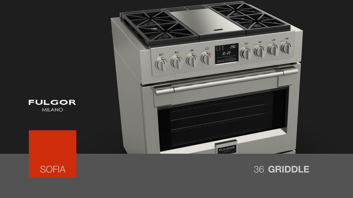 36" DUAL FUEL PRO RANGE WITH GRIDDLE