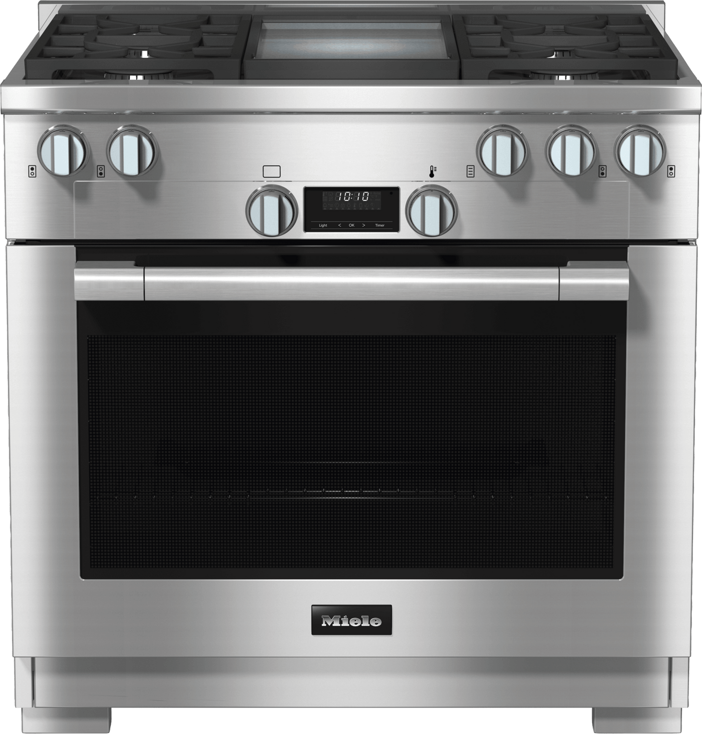 HR 1136-3 G AG GD - 36" range All Gas with DirectSelect, Twin convection fans and M Pro dual stacked burners