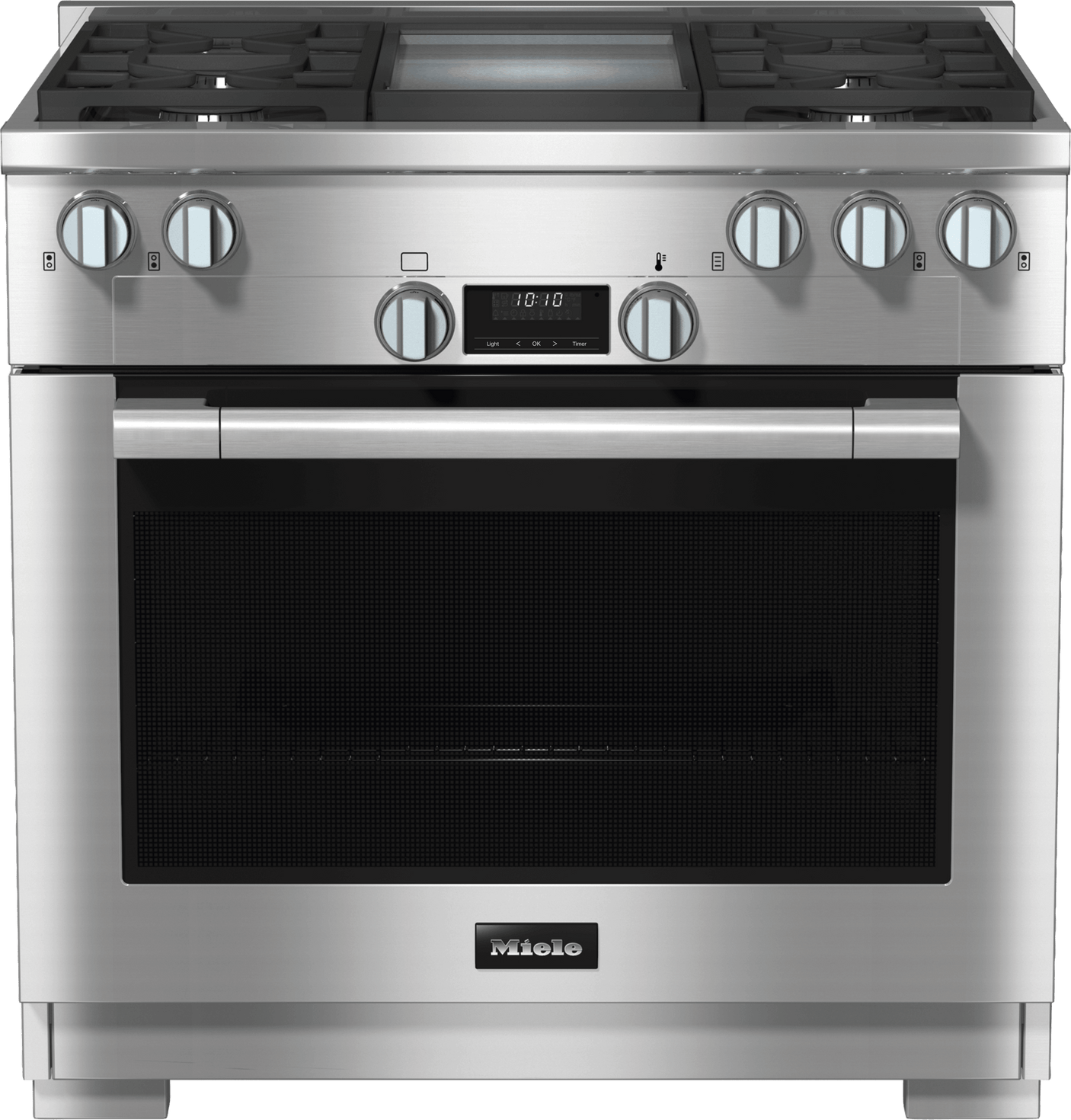 HR 1136-3 LP AG GD - 36" range All Gas with DirectSelect, Twin convection fans and M Pro dual stacked burners