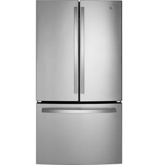 GE® ENERGY STAR® 27.0 Cu. Ft. Fingerprint Resistant French-Door Refrigerator