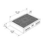 36" INDUCTION RANGE TOP