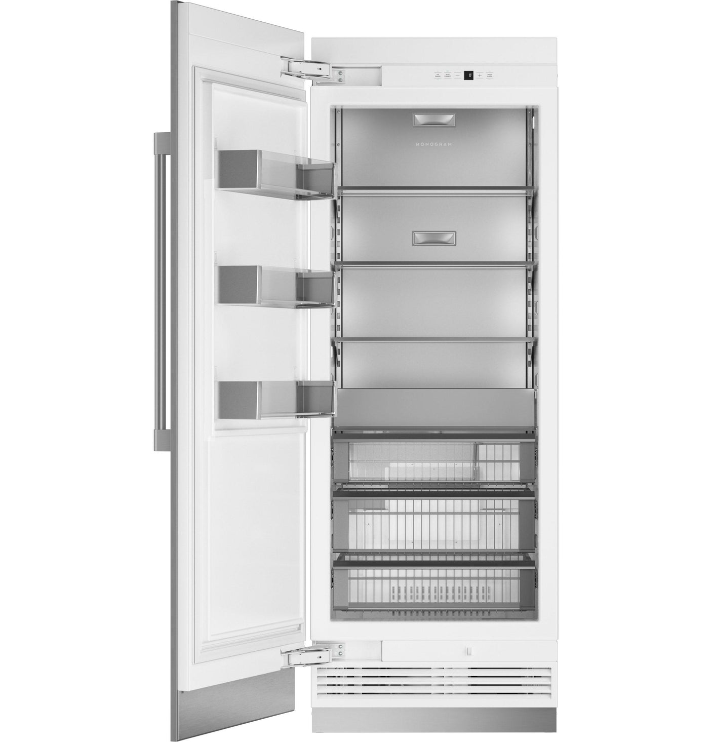 Monogram 30" Panel-Ready Integrated Column Freezer