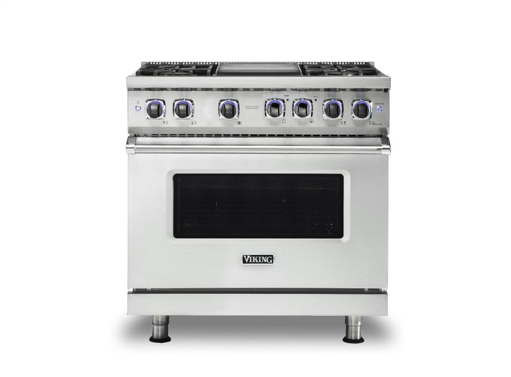 36" Dual Fuel Range - VDR7362 Viking 7 Series