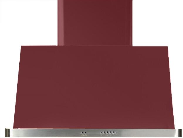 Majestic 36 Inch Burgundy Wall Mount Convertible Range Hood