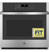 GE® 30" Smart Built-In Self-Clean Single Wall Oven with Never-Scrub Racks