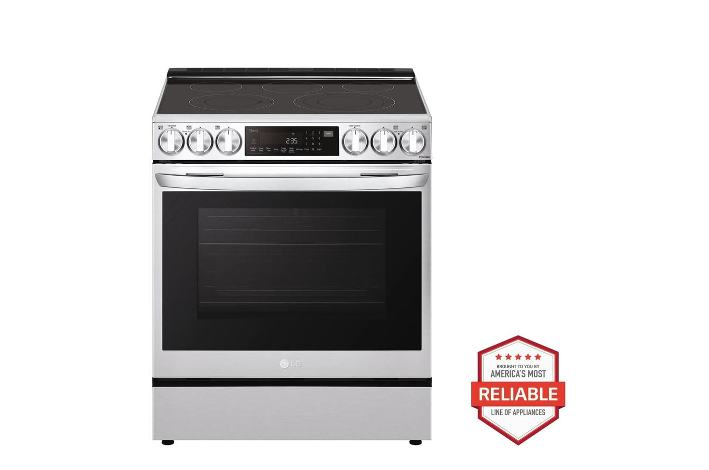 6.3 cu ft. Smart wi-fi Enabled ProBake Convection® InstaView® Electric Slide-In Range with Air Fry