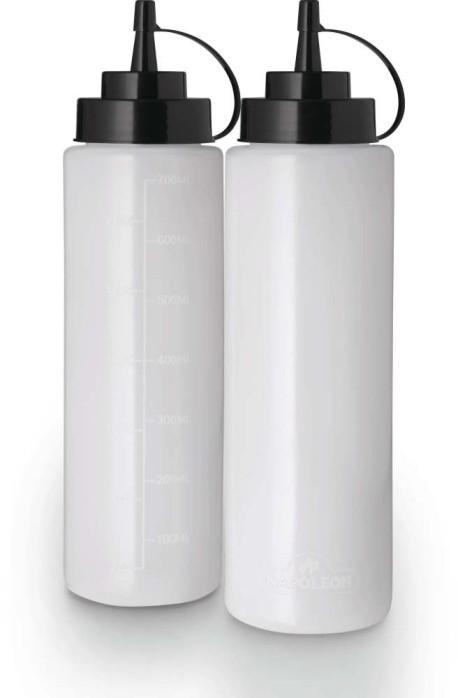 24oz Squeeze Bottles 2 Piece