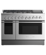 Dual Fuel Range, 48", 6 Burners with Grill, LPG