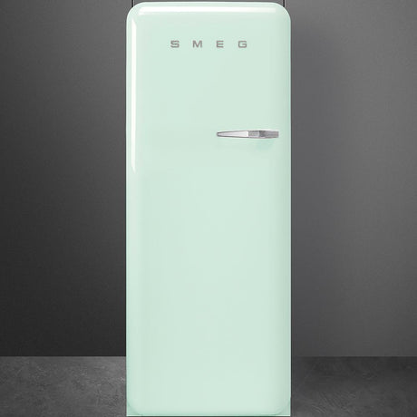 Approx 24" 50'S Style Refrigerator with ice compartment, Pastel green, Left hand hinge