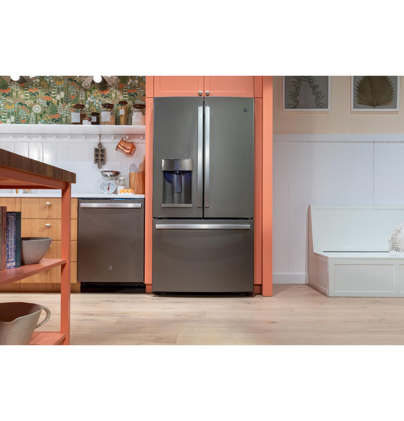 GE® ENERGY STAR® 22.1 Cu. Ft. Counter-Depth French-Door Refrigerator