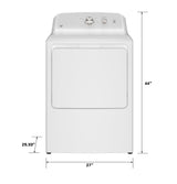 GE® 7.2 cu. ft. Capacity Electric Dryer with Up To 120 ft. Venting&#x200B; and Reversible Door&#x200B;