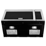 ZLINE Over the Range Convection Microwave Oven with Modern Handle and Color Options (MWO-OTR) [Color: Stainless Steel]