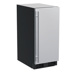 15-In Built-In Beverage Center with Door Style - Stainless Steel