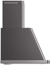 Majestic 48 Inch Matte Graphite Wall Mount Convertible Range Hood