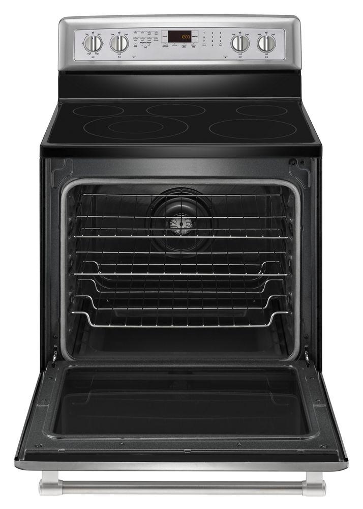 30-inch Wide Electric Range with Convection and Power Preheat - 6.2 cu. ft.