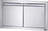 30 x 16 inch Small Double Door, Stainless Steel