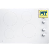 GE® 30" Built-In Knob Control Electric Cooktop