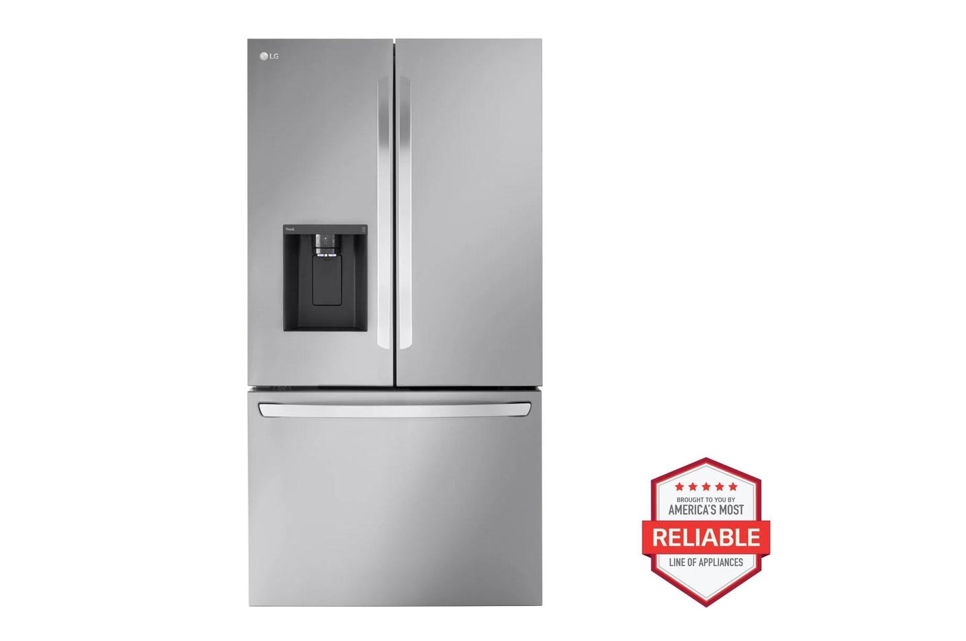 31 cu. ft. Smart Standard-Depth MAX™ French Door Refrigerator with Dual Ice