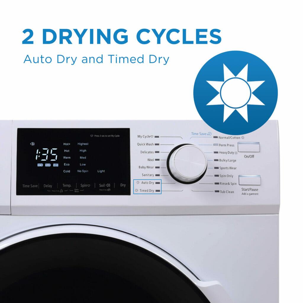 Danby 2.7 cu. ft. All-In-One Ventless Washer/Dryer in White