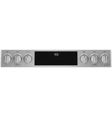 GE Profile™ 30" Smart Slide-In Front-Control Gas Double Oven Convection Fingerprint Resistant Range