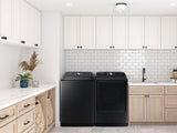 7.4 cu. ft. Smart Electric Dryer with Steam Sanitize+ in Brushed Black