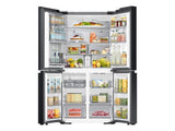 Bespoke 4-Door Flex™ Refrigerator (29 cu. ft.) with Beverage Zone™ and Auto Open Door in White Glass