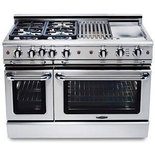 Precision 48" Gas Self Clean Range