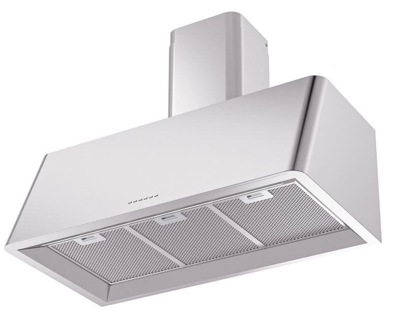 Nostalgie 36 Inch Stainless Steel Wall Mount Convertible Range Hood