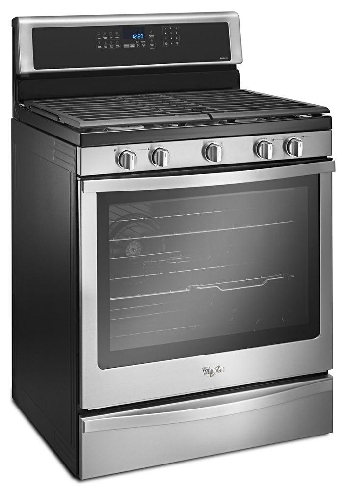 5.8 Cu. Ft. Freestanding Gas Range with EZ-2-Lift Hinged Grates