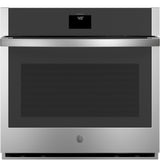 GE® 30" Smart Built-In Self-Clean Convection Single Wall Oven with Never Scrub Racks