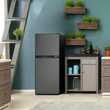 Danby 4.7 cu. ft. 2-door Compact Fridge in Black Stainless Steel