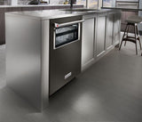 44 dBA Dishwasher with Window and Lighted Interior - Black Stainless Steel with PrintShield™ Finish