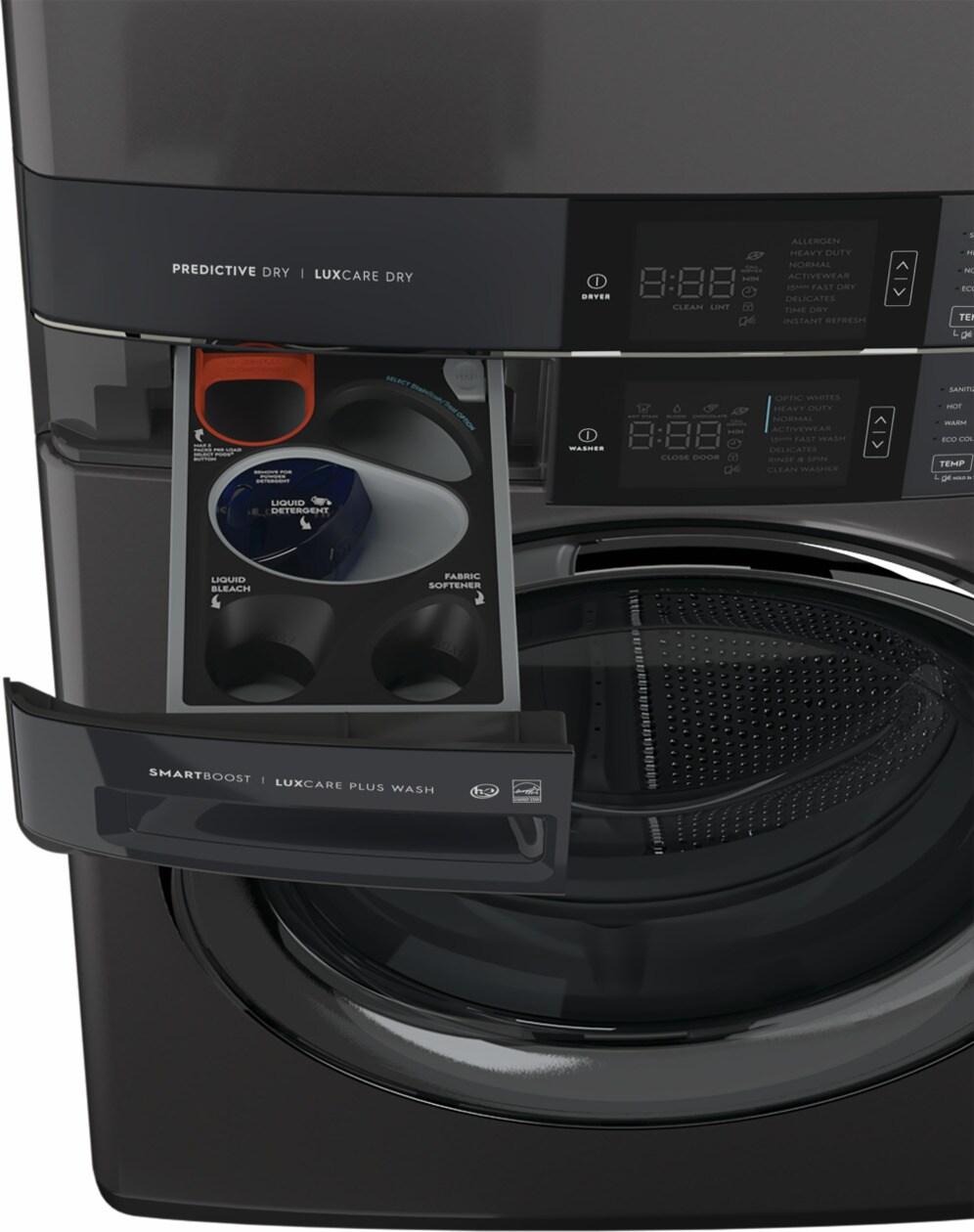 Electrolux Laundry Tower Single Unit Front Load 4.5 Cu. Ft. Washer & 8 Cu. Ft. Gas Dryer