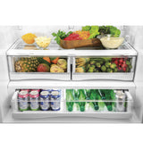 GE Profile™ ENERGY STAR® 27.7 Cu. Ft. Fingerprint Resistant French-Door Refrigerator with Hands-Free AutoFill