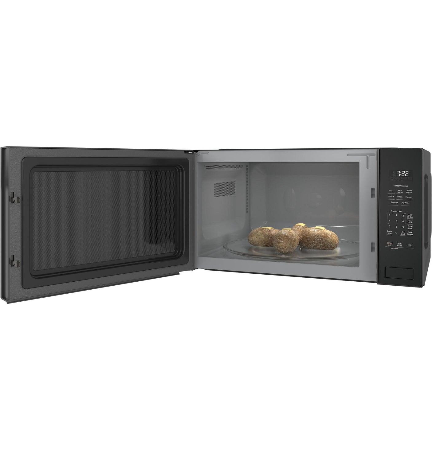 GE Profile™ 2.2 Cu. Ft. Built-In Sensor Microwave Oven