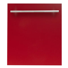 ZLINE 24 in. Dishwasher Panel with Modern Handle (DP-24) [Color: Red Gloss]