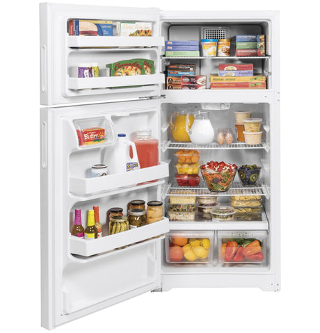 Hotpoint® 15.6 Cu. Ft. Recessed Handle Top-Freezer Refrigerator