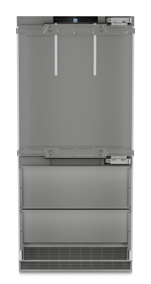 Combined refrigerator-freezer with NoFrost for integrated use