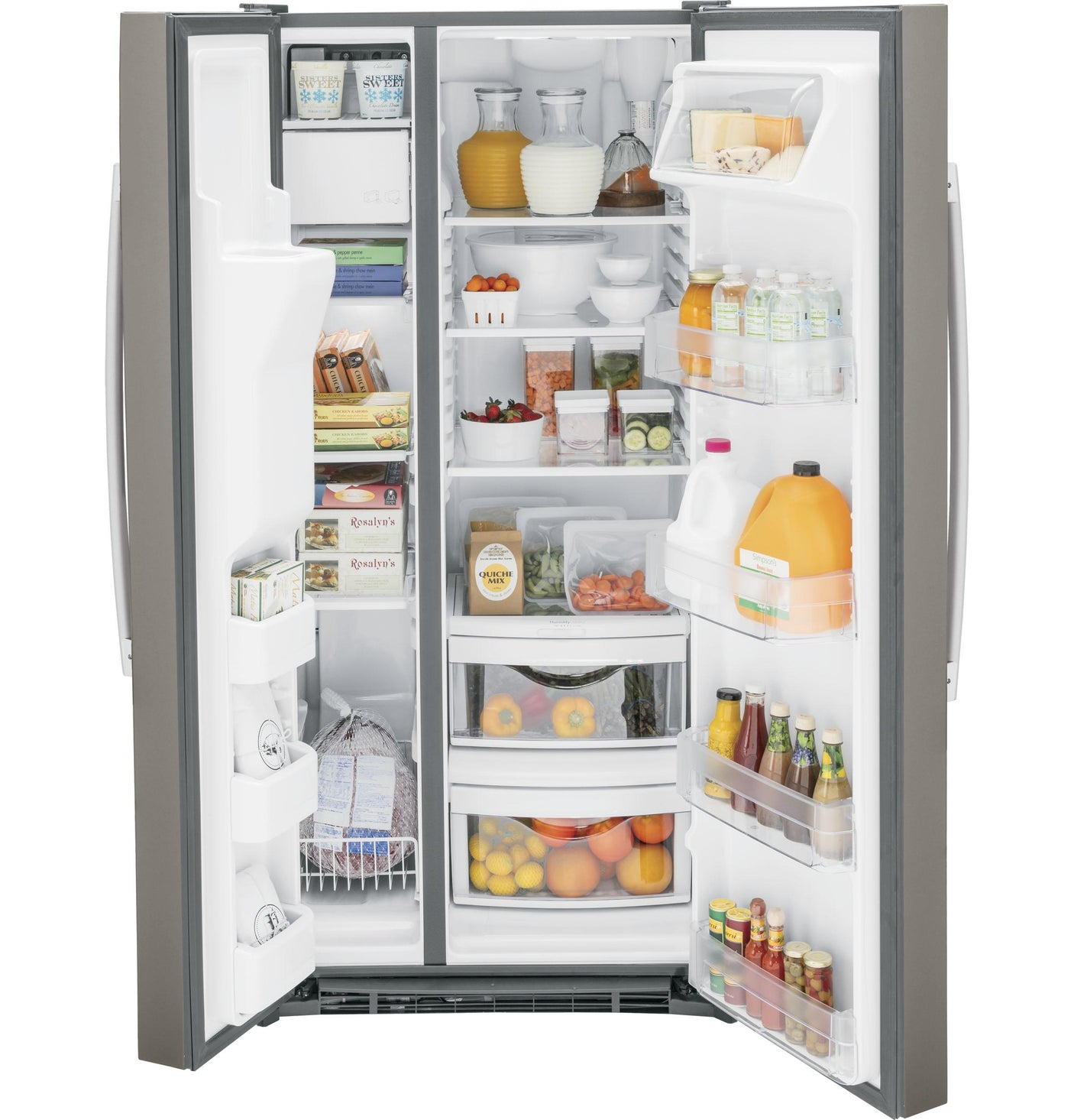 GE® 23.0 Cu. Ft. Side-By-Side Refrigerator