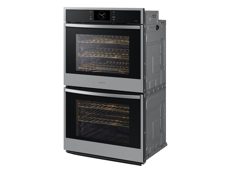 30" Double Wall Oven with Steam Cook in Stainless Steel