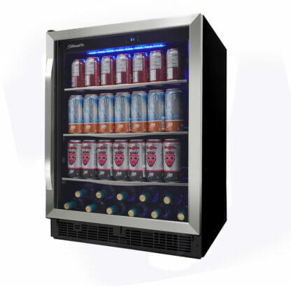 Silhouette - 24" Built-in Beverage Center In Stainless Steel