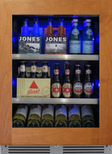 24" Beverage Center Overlay Glass RH