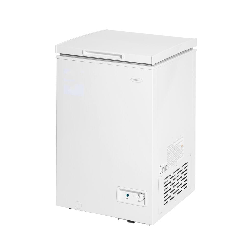 Danby 3.5 cu. ft. Square Model Chest Freezer in White